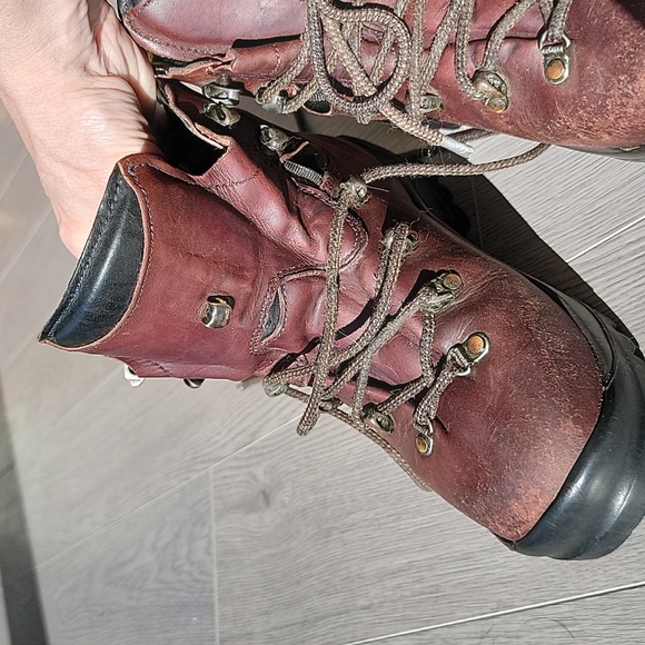 Scarpa leather hiking boots 66001 size 40 BDX - Picture 12 of 15